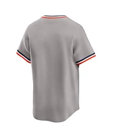 Nike Men's Gray Detroit Tigers Cooperstown Collection Limited Jersey