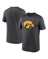 Nike Men's Anthracite Iowa Hawkeyes Primetime Legend Logo T-Shirt