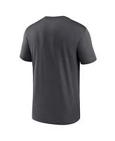 Nike Men's Anthracite Georgia Bulldogs Primetime Legend Logo T-Shirt