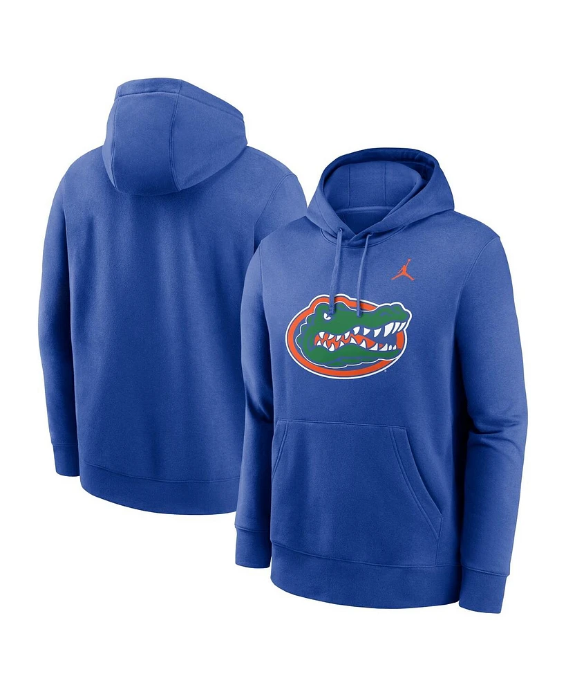 Jordan Men's Royal Florida Gators Primetime Evergreen Club Fleece Pullover Hoodie