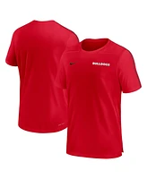 Nike Men's Georgia Bulldogs 2024 Sideline Coach Performance T-shirt