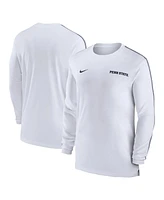 Nike Men's Penn State Nittany Lions 2024 Sideline Coach Uv Performance Long Sleeve T-Shirt