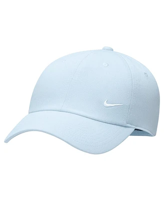 Nike Men's and Women's Light Blue Swoosh Club Performance Adjustable Hat