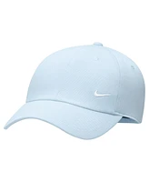 Nike Men's and Women's Light Blue Swoosh Club Performance Adjustable Hat