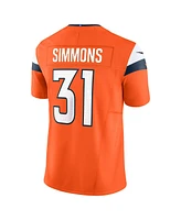 Nike Men's Justin Simmons Denver Broncos Vapor F.u.s.e. Limited Jersey