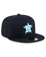 New Era Men's Navy Houston Astros 2024 Father's Day 59FIFTY Fitted Hat