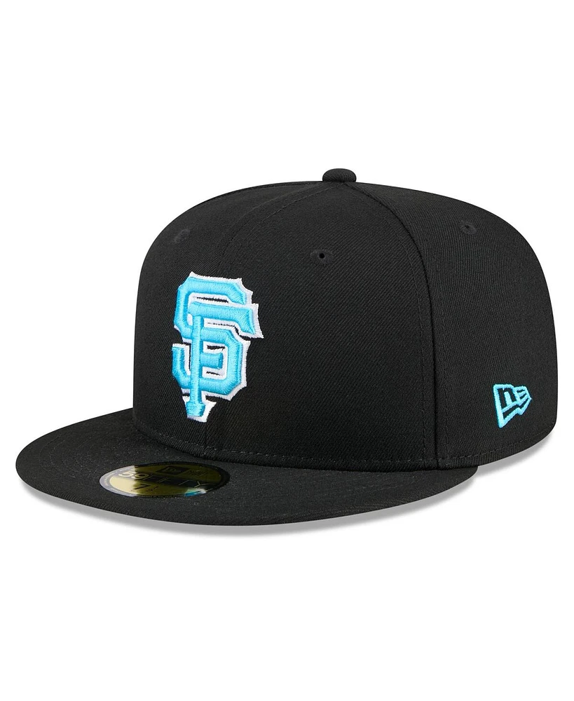 New Era Men's Black San Francisco Giants 2024 Father's Day 59FIFTY Fitted Hat