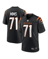 Nike Men's Amarius Mims Black Cincinnati Bengals 2024 Nfl Draft First Round Pick Player Game Jersey