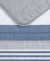 Nautica Fairwater Reversible Piece Quilt Set