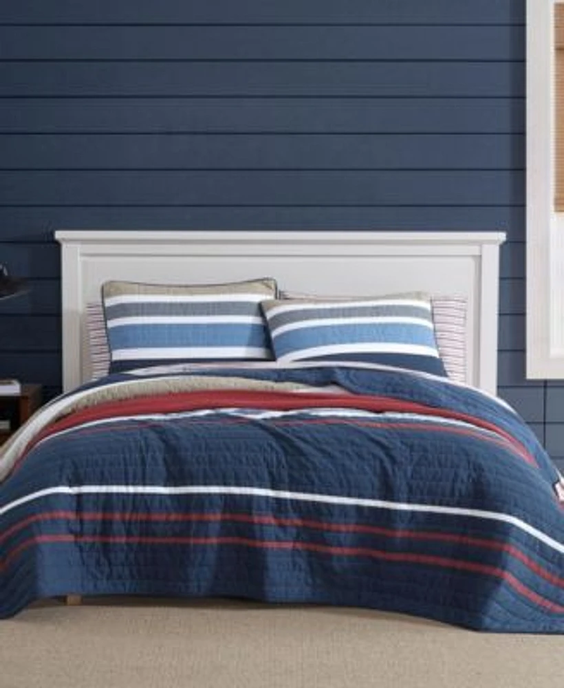 Nautica Bradford Reversible Quilt Sets