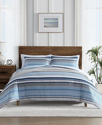 Closeout! Nautica Bradlee Piece Comforter Set