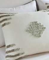 Ink+Ivy Tahli Tufted Chenille 3-Pc. Duvet Cover Set