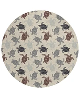 Dalyn Seabreeze SZ13 8'x8' Round Area Rug