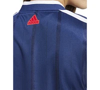 adidas Women's Tiro 3-Stripes Short-Sleeve Crop Top