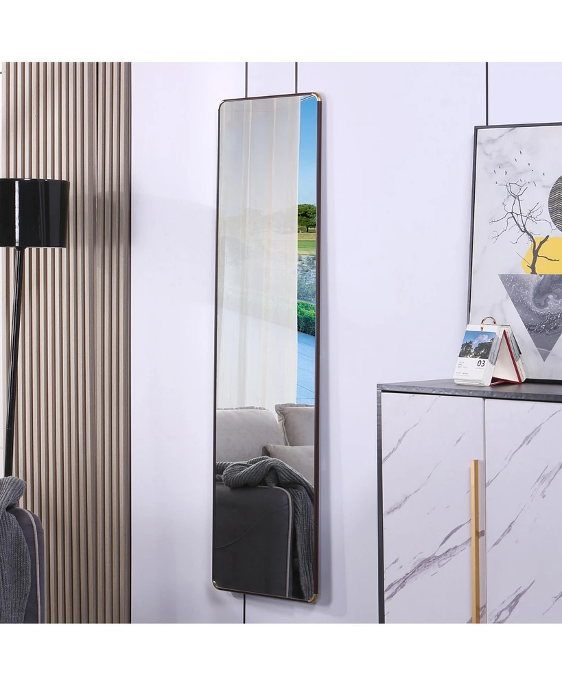 Streamdale Furniture Illuminating Full-Body Mirror Transform Your Space, Reflect Your Beauty