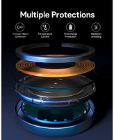 Aukey Lc-MC10 MagFusion Aura 15W Qi2 Certified Magnetic Fast Wireless Charger 3ft Usb C-c Cable Included