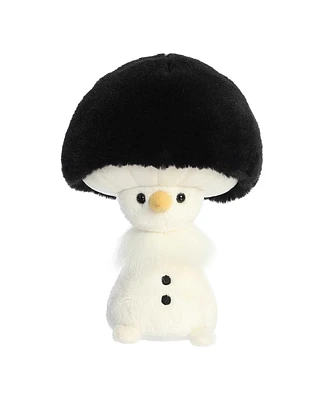 Aurora Small Holiday Fungi Friends Festive Plush Toy Snowman 8.5"