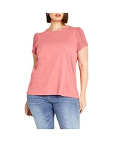 City Chic Women's Linny Top