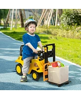 Streamdale Furniture Kids' Forklift for Warehouse Adventures with Storage and Horn