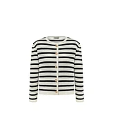 Nocturne Women's Striped Knitwear Cardigan