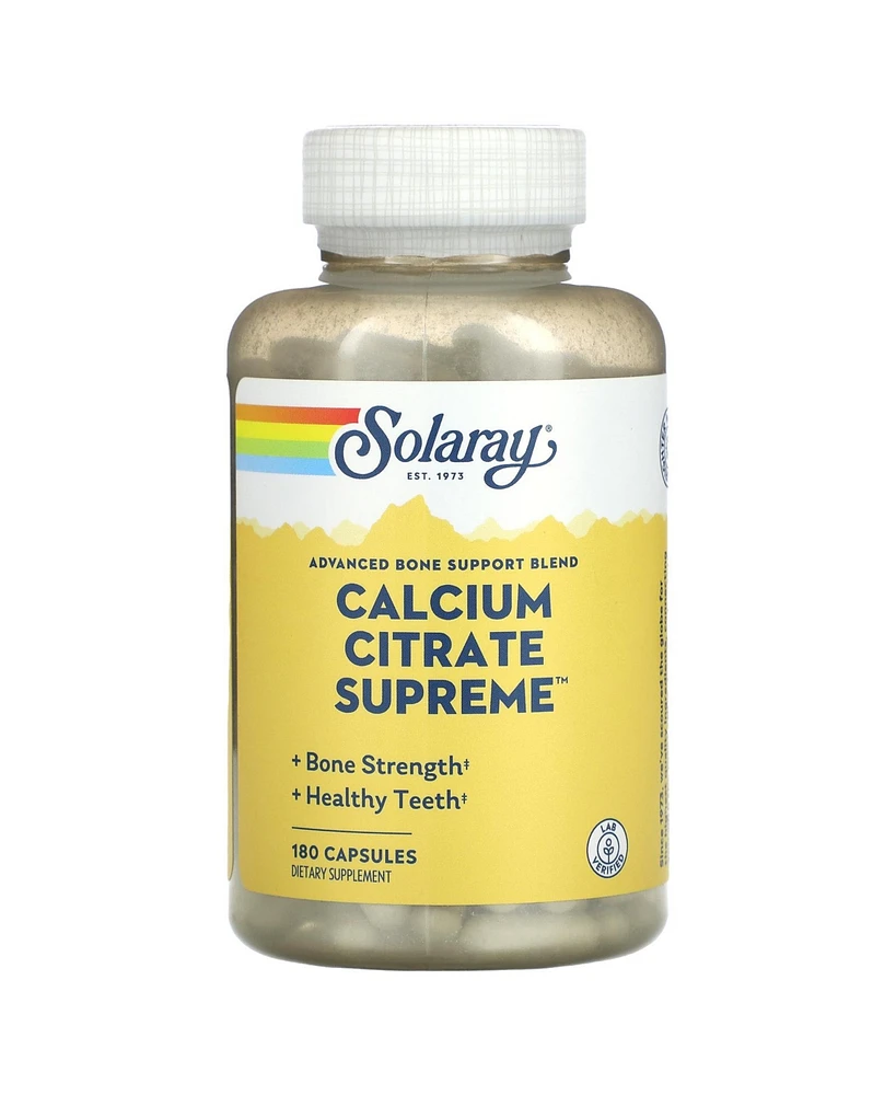 Solaray Calcium Citrate Supreme