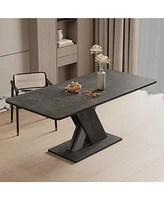 Simplie Fun Multifunctional extendable console table