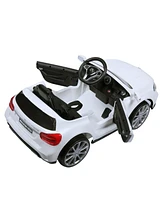 Streamdale Furniture Premium Kids Ride-On Car with Parental Remote Control (White)