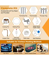 Slickblue L Water Alcohol Distiller for Diy Whisky- Gal