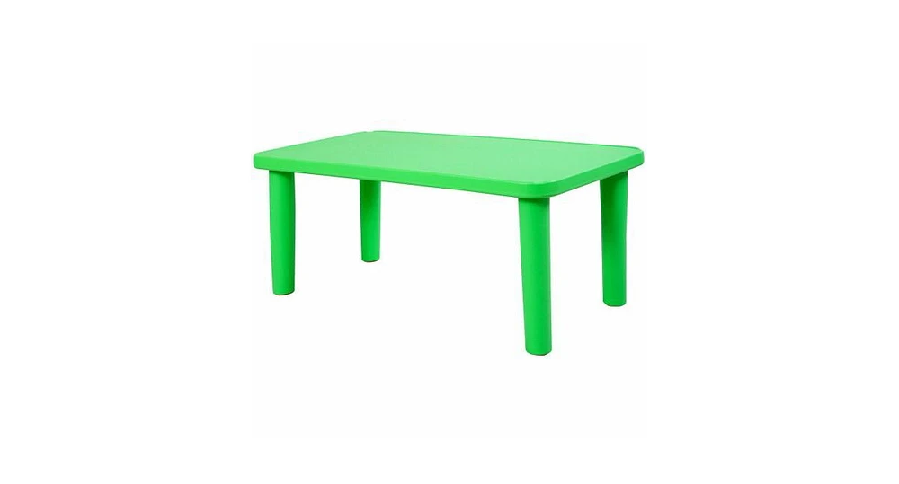 Slickblue Kids Portable Plastic Activity Table for Home and School