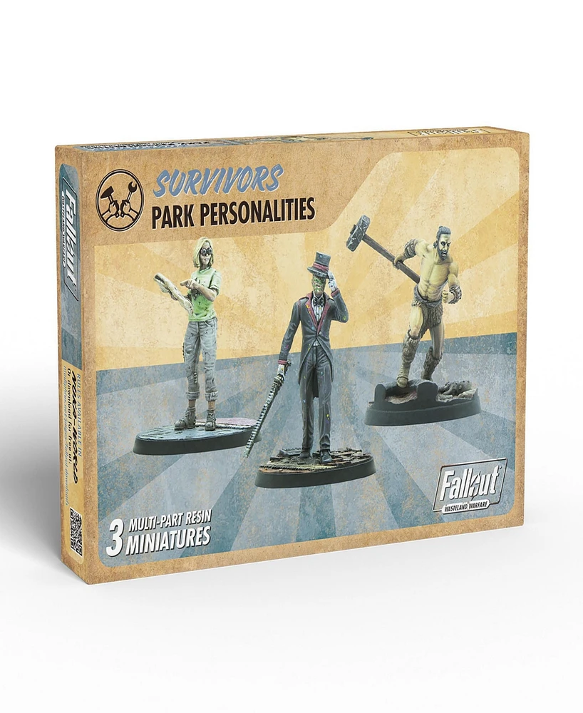 Modiphius Wasteland Warfare - Survivors Park Personalities Miniatures