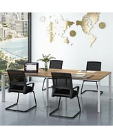 Slickblue Office Guest Chair with Lumbar Support for Waiting Room-1 Piece