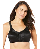 Comfort Choice Women's Satin Wireless Bra