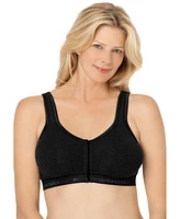 Comfort Choice Women's Wireless Front-Close Lounge Bra