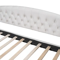 Modern Luxury Tufted Button Daybed