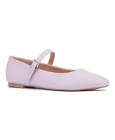 New York & Company Women's Page- Buckle Ballet Flats