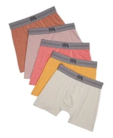 Bearpaw Boys Big 5-Pack Cotton Boxer Briefs