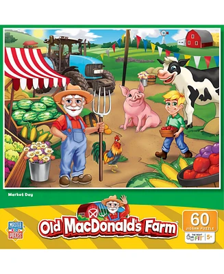 Masterpieces Old MacDonald's Farm - Market Day 60 Piece Jigsaw Puzzle