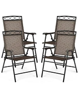 Slickblue Set of 4 Patio Folding Chairs