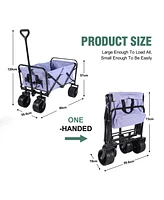 Streamdale Furniture Ultimate Off-Road Folding Wagon Rugged, Foldable, Versatile