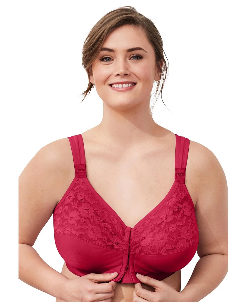 Comfort Choice Plus Easy Enhancer Front Close Wireless Posture Bra