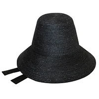 Brunna.Co Meg Jute Straw Hat In Black