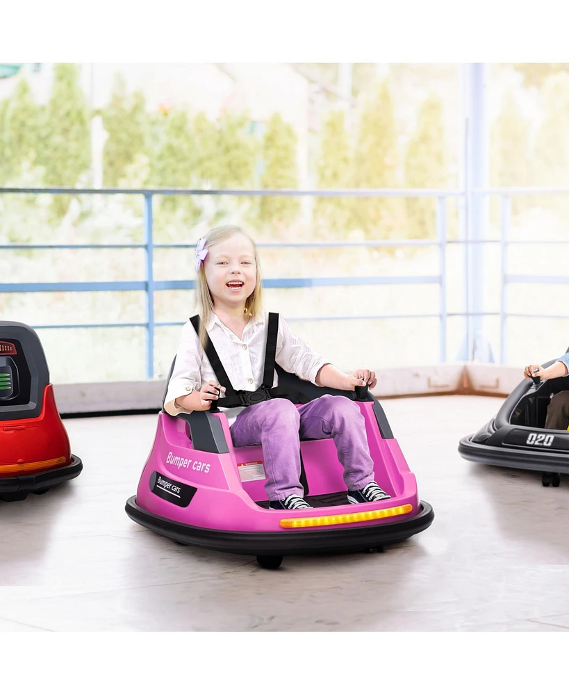 Simplie Fun Thrilling 360° Spin Bumper Car Ultimate Fun for Toddlers