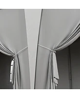 Ez Pop-Up Canopy Tent Spacious 16x16' with Adjustable Height and Included Carry Bag
