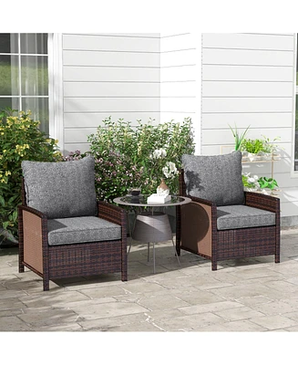 Streamdale Furniture Plush Patio Chair Cushions Comfy, Fade-Resistant, Elegant