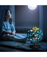 Slickblue 3-in-1 Illuminated World Globe with Stand and 88 Constellations