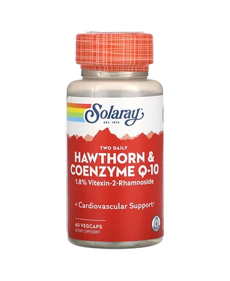 Solaray Two Daily Hawthorn & Coenzyme Q-10