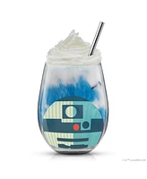 JoyJolt Star Wars Helmet Hues Stemless Drinking Glasses, Set of 4