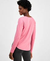 Id Ideology Women's Performance Long-Sleeve Top, Created for Macy's