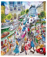 Eeboo Piece Love Paris Bookseller Puzzle