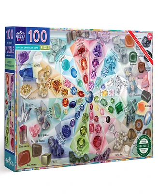 Eeboo Love Of Crystals Gems Puzzle